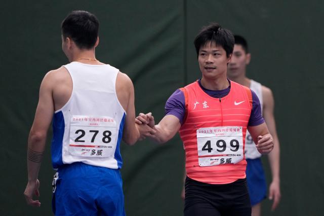 虎扑体育-全国室内赛名将交冠军答卷 苏炳添王者归来有戏